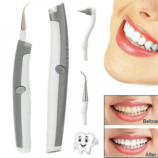 ULTRASONIC ELECTRIC TOOTH DENTAL CLEANER WITH LED LIGHT